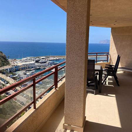 Atico Duplex Penthouse Rosa Marina Club Nautico Calpe Penon Sea View Apartamento Exterior foto