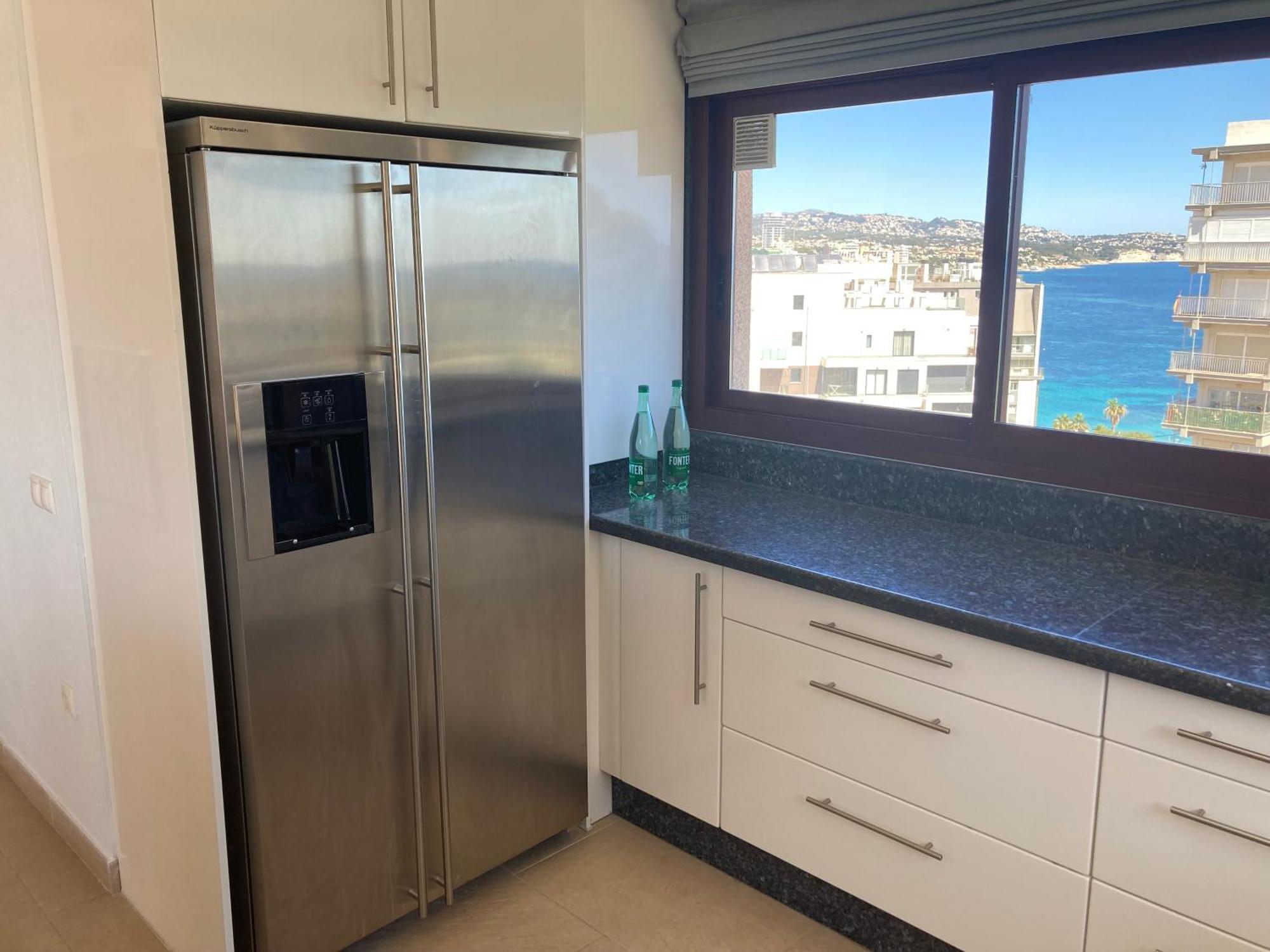 Atico Duplex Penthouse Rosa Marina Club Nautico Calpe Penon Sea View Apartamento Exterior foto