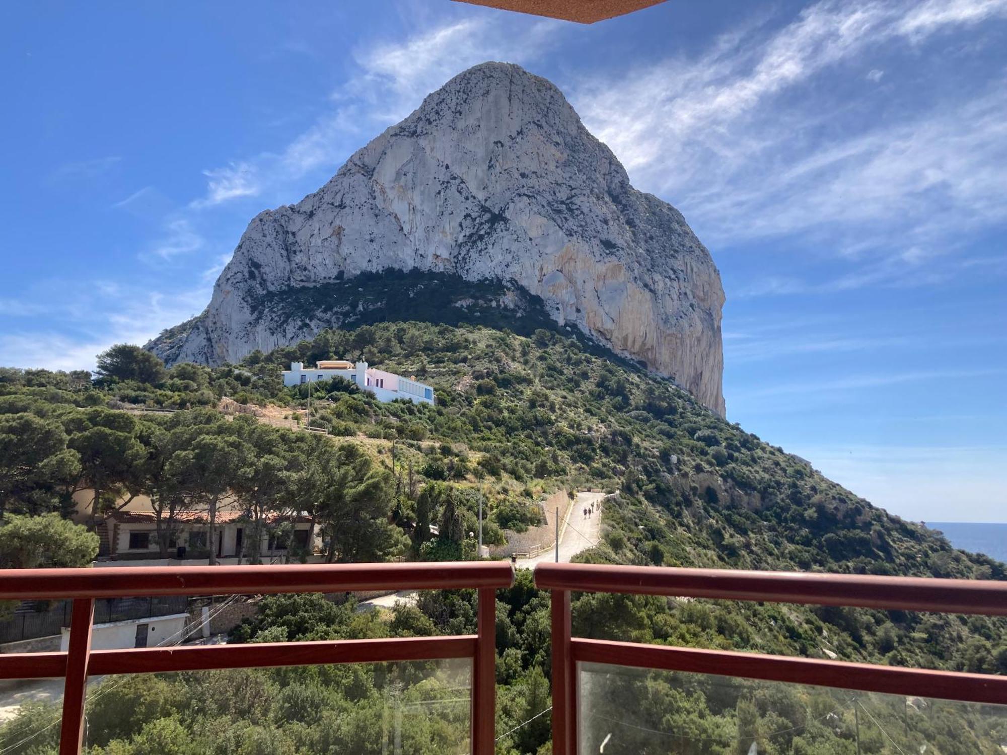 Atico Duplex Penthouse Rosa Marina Club Nautico Calpe Penon Sea View Apartamento Exterior foto